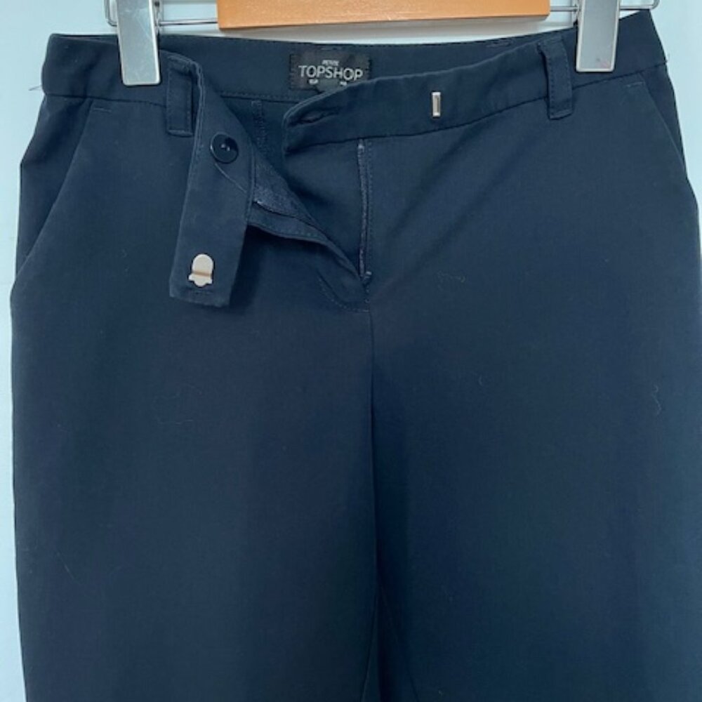 Blue Navy Slim Cigarette Pants (EUR 34 / US 2 / UK 6)
